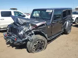 Salvage cars for sale at Brighton, CO auction: 2016 Jeep Wrangler Unlimited Rubicon