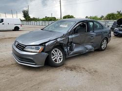 Salvage cars for sale at Miami, FL auction: 2018 Volkswagen Jetta S