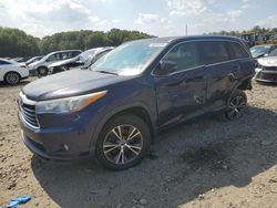 Toyota salvage cars for sale: 2016 Toyota Highlander XLE