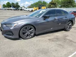 Acura salvage cars for sale: 2022 Acura TLX Tech A