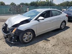 Hyundai salvage cars for sale: 2019 Hyundai Elantra SEL