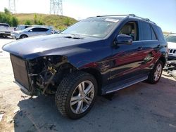 Salvage cars for sale at Littleton, CO auction: 2012 Mercedes-Benz ML 350 4matic