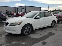 Salvage cars for sale at Orlando, FL auction: 2012 Honda Accord SE