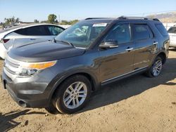 Salvage cars for sale from Copart San Martin, CA: 2015 Ford Explorer XLT