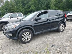 Salvage cars for sale at Candia, NH auction: 2015 Honda CR-V EX