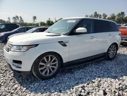 Salvage cars for sale at Cartersville, GA auction: 2014 Land Rover Range Rover Sport HSE