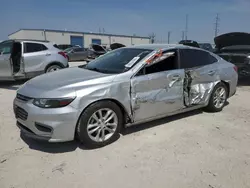 Salvage cars for sale at Haslet, TX auction: 2017 Chevrolet Malibu LT