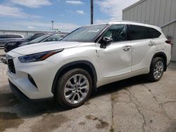 Salvage cars for sale at Dyer, IN auction: 2021 Toyota Highlander Limited