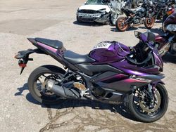 Salvage motorcycles for sale at Colorado Springs, CO auction: 2023 Yamaha YZFR3 A