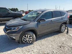 Salvage cars for sale at Temple, TX auction: 2015 Honda CR-V EX