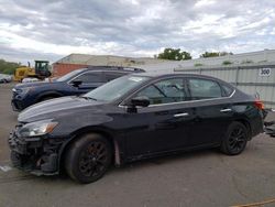 Salvage cars for sale at New Britain, CT auction: 2018 Nissan Sentra S