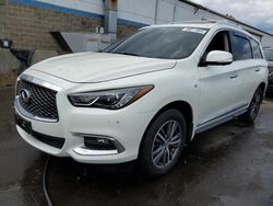 Salvage cars for sale at New Britain, CT auction: 2018 Infiniti QX60