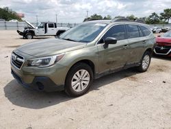 Salvage cars for sale at Newton, AL auction: 2018 Subaru Outback 2.5I