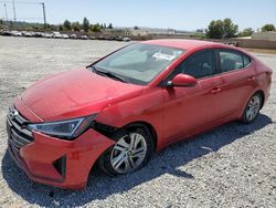 Salvage cars for sale from Copart Mentone, CA: 2020 Hyundai Elantra SEL