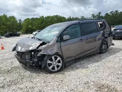 Toyota Sienna salvage cars for sale: 2011 Toyota Sienna Sport