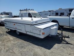 Salvage trucks for sale at San Diego, CA auction: 2001 Coleman Travel Trailer