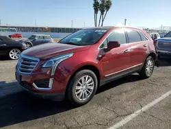 Salvage cars for sale at Van Nuys, CA auction: 2017 Cadillac XT5