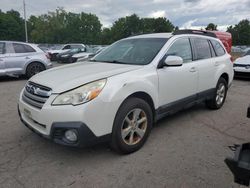 Salvage cars for sale at Marlboro, NY auction: 2013 Subaru Outback 2.5I Premium