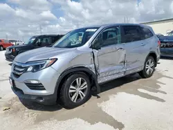 Salvage cars for sale at Haslet, TX auction: 2017 Honda Pilot EXL