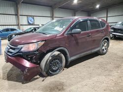 Salvage cars for sale at Houston, TX auction: 2013 Honda CR-V LX