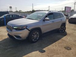 Vehiculos salvage en venta de Copart Chicago Heights, IL: 2019 Jeep Cherokee Latitude Plus