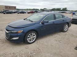 Salvage cars for sale at Kansas City, KS auction: 2019 Chevrolet Malibu LT