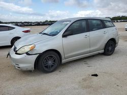 Toyota salvage cars for sale: 2004 Toyota Corolla Matrix Base