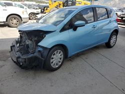 Salvage cars for sale at Farr West, UT auction: 2015 Nissan Versa Note S