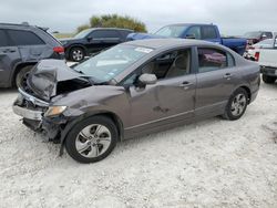 Salvage cars for sale at Taylor, TX auction: 2011 Honda Civic LX