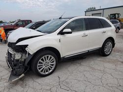 Salvage cars for sale at Kansas City, KS auction: 2011 Lincoln MKX