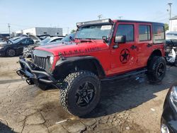 Jeep salvage cars for sale: 2013 Jeep Wrangler Unlimited Sport