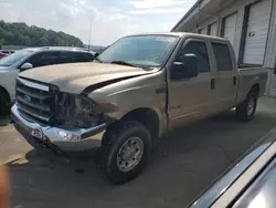 Salvage trucks for sale at Louisville, KY auction: 2001 Ford F250 Super Duty