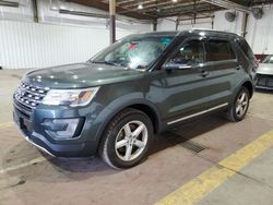 Ford salvage cars for sale: 2016 Ford Explorer XLT