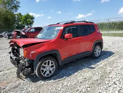 Jeep salvage cars for sale: 2018 Jeep Renegade Latitude