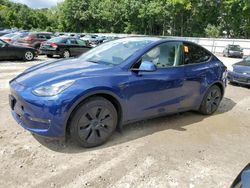 Salvage cars for sale from Copart North Billerica, MA: 2024 Tesla Model Y