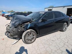 Salvage cars for sale at Kansas City, KS auction: 2016 Toyota Camry LE