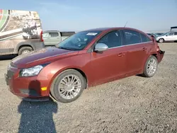 Salvage cars for sale at Helena, MT auction: 2012 Chevrolet Cruze ECO