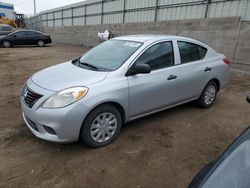 Salvage cars for sale at Albuquerque, NM auction: 2013 Nissan Versa S