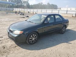 Salvage cars for sale at Spartanburg, SC auction: 2002 Mazda Protege DX