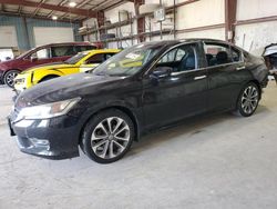 Salvage cars for sale at Eldridge, IA auction: 2013 Honda Accord Sport