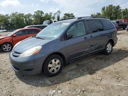 Salvage cars for sale at Baltimore, MD auction: 2008 Toyota Sienna CE