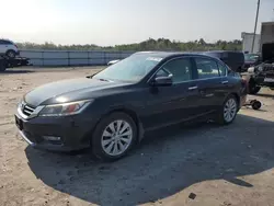 Salvage cars for sale at auction: 2015 Honda Accord EXL