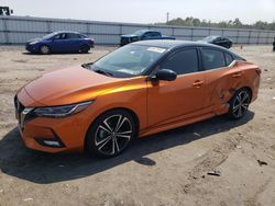 Salvage cars for sale at Fredericksburg, VA auction: 2020 Nissan Sentra SR