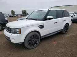 Salvage cars for sale at Rocky View County, AB auction: 2011 Land Rover Range Rover Sport LUX