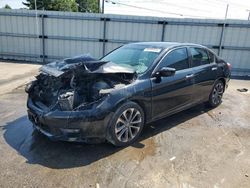 Honda salvage cars for sale: 2015 Honda Accord Sport