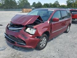 Salvage cars for sale from Copart Madisonville, TN: 2012 Chrysler Town & Country Touring