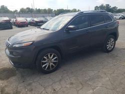 Salvage cars for sale at Fort Wayne, IN auction: 2014 Jeep Cherokee Limited