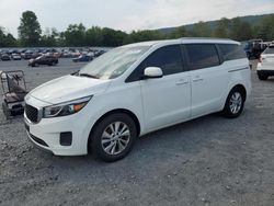 Salvage cars for sale at Grantville, PA auction: 2015 KIA Sedona LX