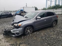 Salvage cars for sale at Windsor, NJ auction: 2019 Mitsubishi Outlander Sport ES