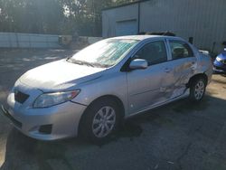 Toyota salvage cars for sale: 2009 Toyota Corolla Base